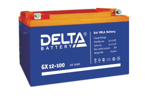 Аккумулятор гелевый Delta GX 12-100
