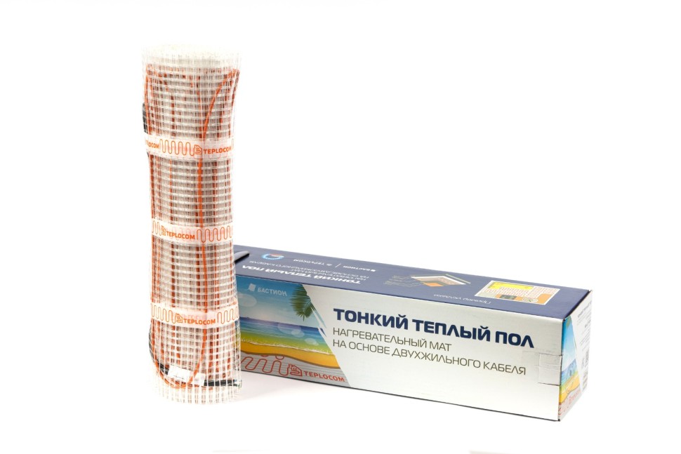 Маты нагревательные двужильные TEPLOCOM МНД-7,0-1120 Вт