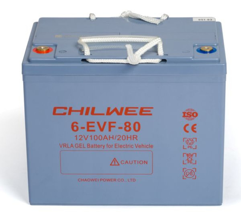Тяговый гелевый аккумулятор CHILWEE 6-EVF-80